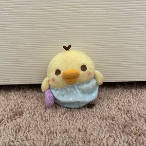 Rilakkuma Kiiroitori pajama party plush